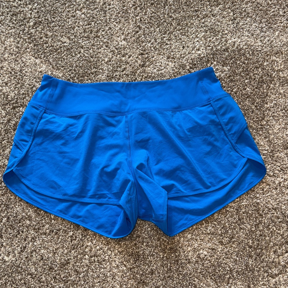 Women's Blue Athletic Shorts